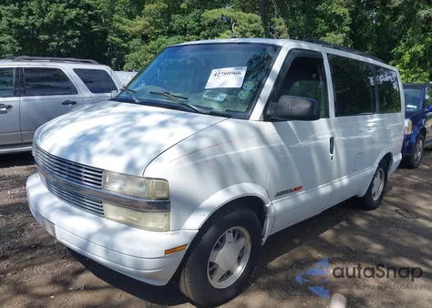 2001 Chevrolet Astro Ls from USA, damaged, VIN 1GNEL19W31B101069